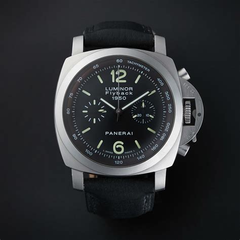 panerai luminor flyback 1950 price|luminor panerai watch price.